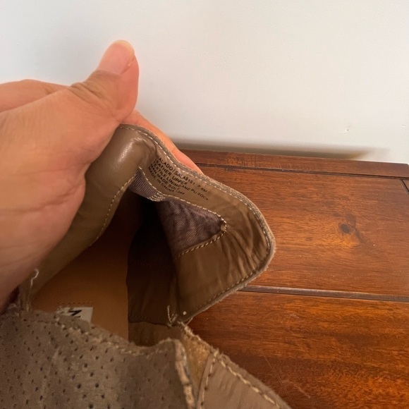 Steve Madden Salado ankle Booties Suede Leather Size 7.5 - Picture 4 of 7